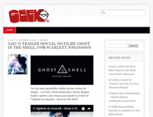 Tablet Screenshot of geek.com.br